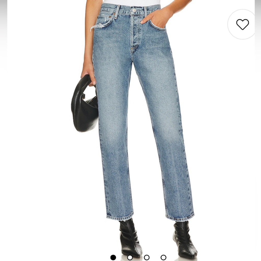 AGOLDE Parker Long Low Slung Vintage Straight Jeans Sz 32